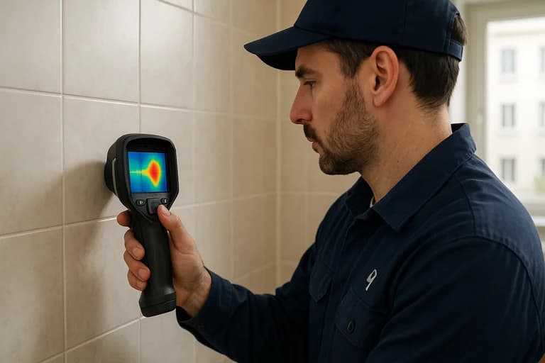 Détection de fuite encastrée (Appartement – Nancy Centre)